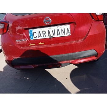 Recambio de paragolpes trasero para nissan micra v (k14) acenta referencia OEM IAM 850225FA2B  