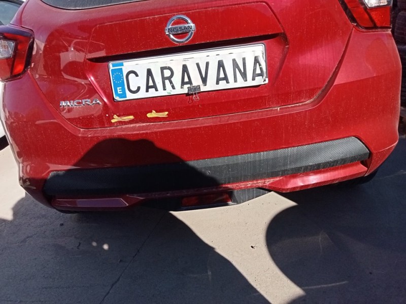 Recambio de paragolpes trasero para nissan micra v (k14) acenta referencia OEM IAM 850225FA2B  