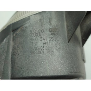 Recambio de faro antiniebla izquierdo para audi a4 berlina (8e) 2.0 tdi 16v (103kw) referencia OEM IAM 8E0941699C  