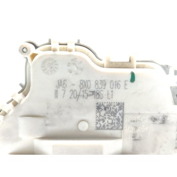 Recambio de cerradura puerta trasera derecha para audi a1 sportback (8xf) adrenalin referencia OEM IAM 8X0839016E  