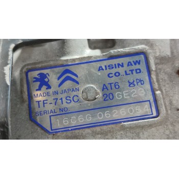 Recambio de caja cambios para peugeot 5008 allure referencia OEM IAM 20GE23  