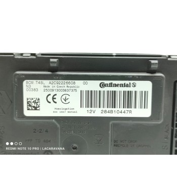 Recambio de modulo electronico para dacia dokker express ambiance referencia OEM IAM 284B10447R  