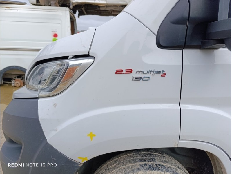 Recambio de aleta delantera izquierda para fiat ducato furgón 30 130 (rs: 3000 mm) (l1h1) referencia OEM IAM 1374386080  