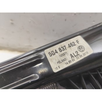 Recambio de elevalunas delantero derecho para volkswagen golf vii lim. sport by r-line bluemotion referencia OEM IAM 5G4837462F 