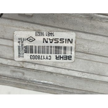 Recambio de intercooler para nissan juke (f15) 1.5 turbodiesel cat referencia OEM IAM 144611KB  