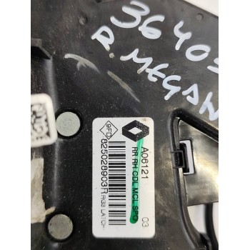 Recambio de cerradura puerta trasera derecha para renault megane iv berlina 5p business referencia OEM IAM 825028903R  