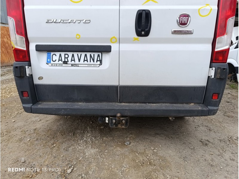 Recambio de paragolpes trasero para fiat ducato furgón 30 130 (rs: 3000 mm) (l1h1) referencia OEM IAM 735423238  