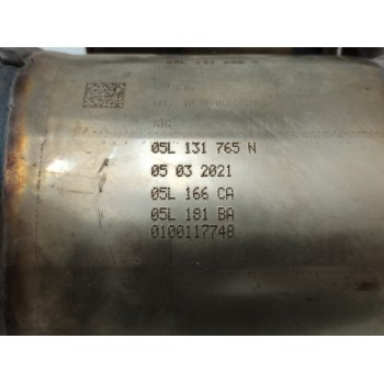 Recambio de filtro de particulas para volkswagen caddy furgón/kombi kombi referencia OEM IAM 05L131705S  