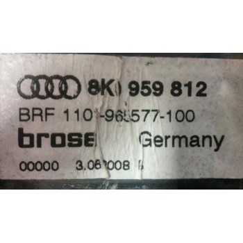 Recambio de elevalunas trasero derecho para audi a4 ber. (b8) básico referencia OEM IAM 8K0959812  