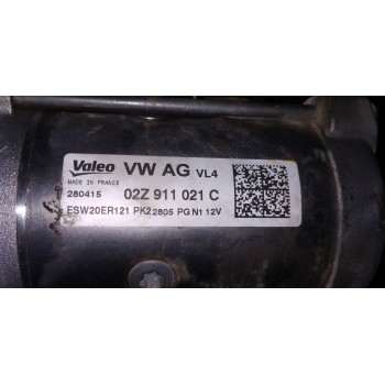 Recambio de motor arranque para audi a1 sportback (8xf) adrenalin referencia OEM IAM 02Z911021C  