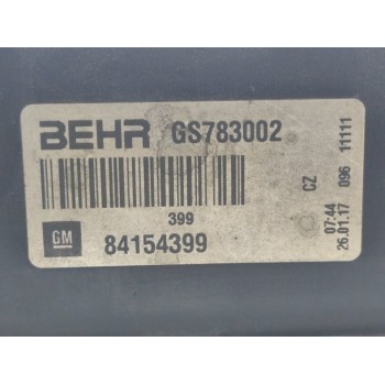 Recambio de electroventilador para opel insignia berlina selective referencia OEM IAM 22915695  