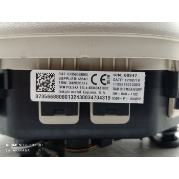 Recambio de kit airbag para fiat 500 (312) berlina club referencia OEM IAM 7356688080  