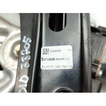 Recambio de elevalunas delantero derecho para opel insignia berlina selective referencia OEM IAM 964838112  