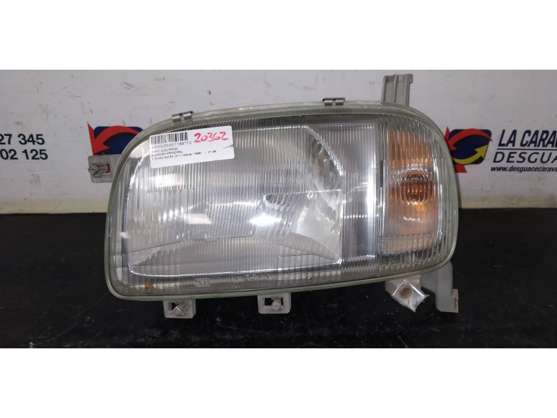 Recambio de faro izquierdo para nissan micra (k11) alpine (1996) referencia OEM IAM   