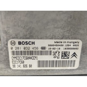 Recambio de centralita motor uce para peugeot 208 style referencia OEM IAM 0281032456  