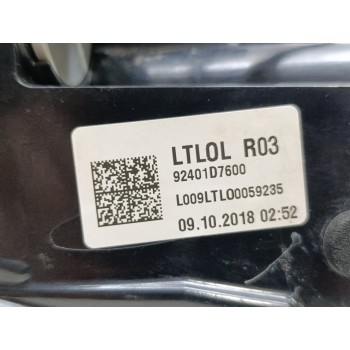 Recambio de piloto trasero izquierdo para hyundai tucson classic blue referencia OEM IAM 92401D7600  