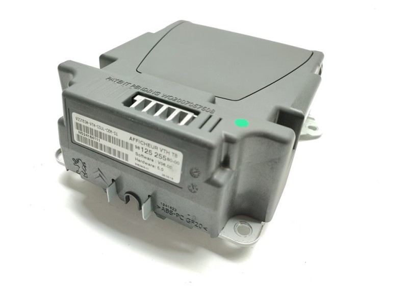 Recambio de pantalla multifuncion para peugeot 5008 allure referencia OEM IAM 9812525580  