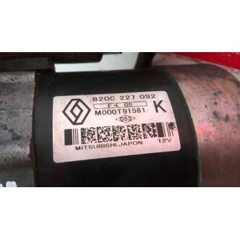 Recambio de motor arranque para nissan kubistar (x76) premium (l1) referencia OEM IAM 8200227092  