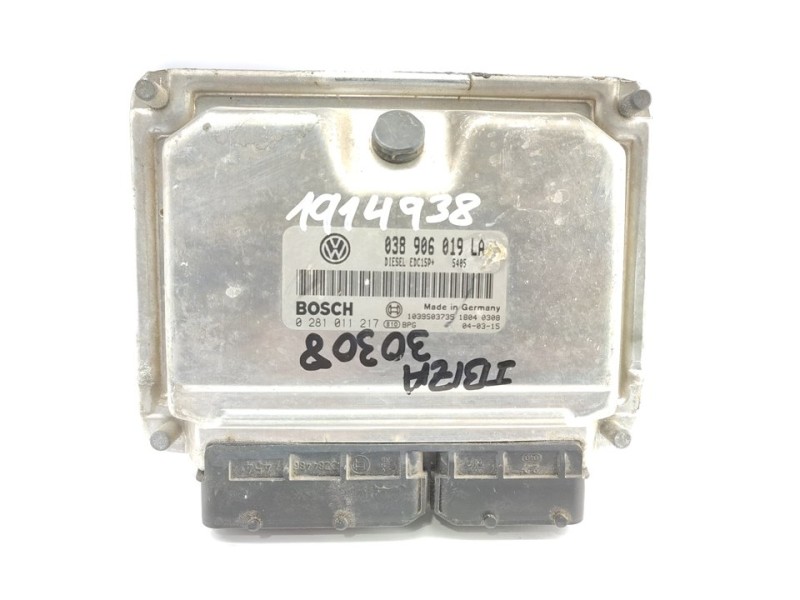 Recambio de centralita motor uce para seat ibiza (6l1) signo referencia OEM IAM 0281011217  