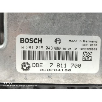 Recambio de centralita motor uce para bmw serie 3 berlina (e90) 318d referencia OEM IAM 0281015043  