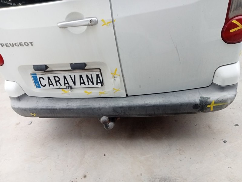 Recambio de paragolpes trasero para peugeot partner kombi premium referencia OEM IAM 7410GE  