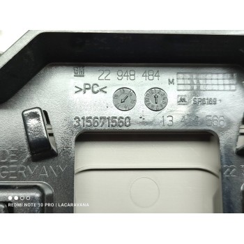 Recambio de luz interior para opel insignia berlina selective referencia OEM IAM 315671560  