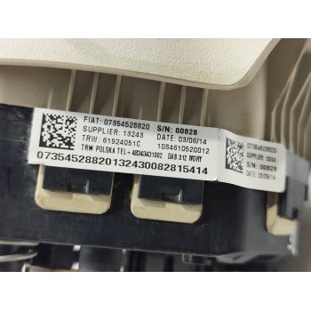 Recambio de airbag delantero izquierdo para fiat 500 (312) berlina club referencia OEM IAM 07354528820  