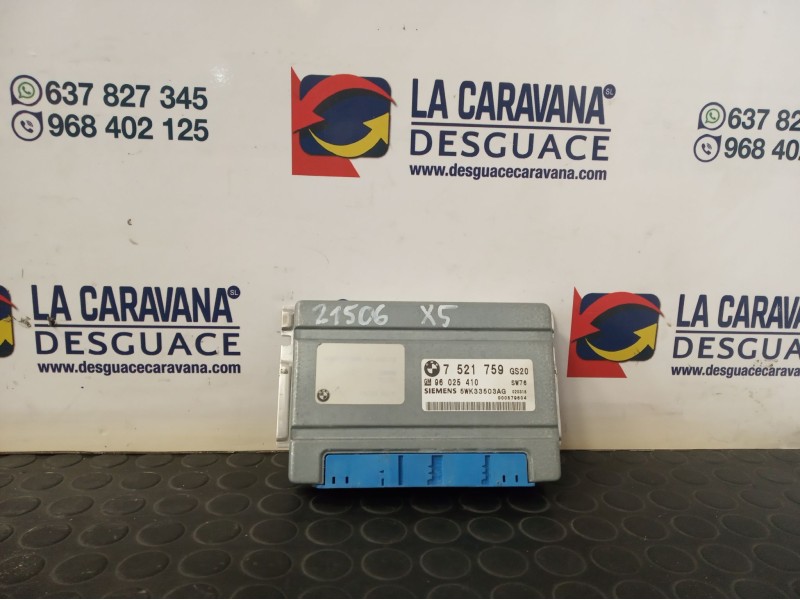 Recambio de centralita cambio automatico para bmw x5 (e53) 3.0d referencia OEM IAM 7521759  