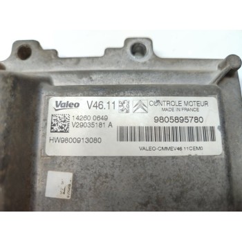 Recambio de centralita motor uce para peugeot 208 active referencia OEM IAM 9800913080  
