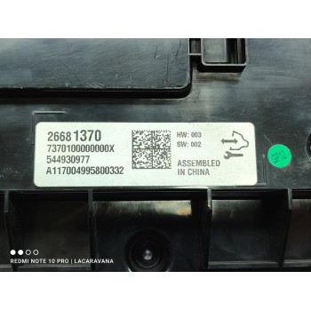 Recambio de pantalla multifuncion para opel insignia berlina selective referencia OEM IAM 26681370  