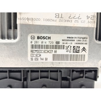 Recambio de centralita motor uce para peugeot 3008 confort referencia OEM IAM 0281014729  