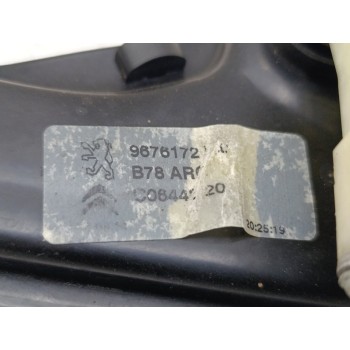 Recambio de elevalunas trasero izquierdo para citroën c4 picasso attraction referencia OEM IAM 9675288380  