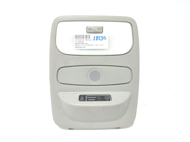 Recambio de luz interior para renault clio iv authentique referencia OEM IAM 969805401RA  