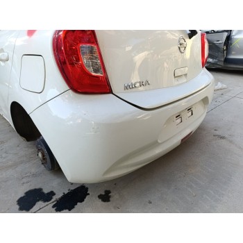 Recambio de paragolpes trasero para nissan micra (k13) acenta referencia OEM IAM 850223HN0H  