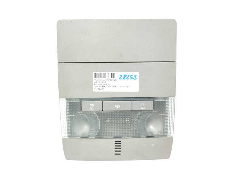 Recambio de luz interior para opel corsa d ´´111 years´´ referencia OEM IAM 13166476  
