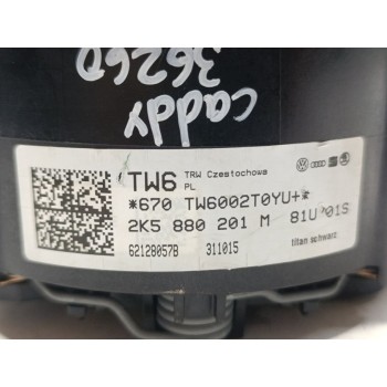 Recambio de kit airbag para volkswagen caddy furgón/kombi kombi business bmt referencia OEM IAM 2K5880201M  