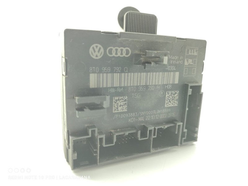 Recambio de modulo electronico para audi a4 ber. (b8) referencia OEM IAM 8T0959792H  