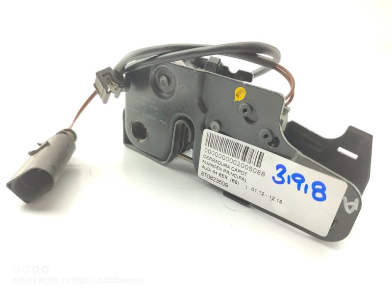 Recambio de cerradura capo para audi a4 ber. (b8) referencia OEM IAM 8T0823509  