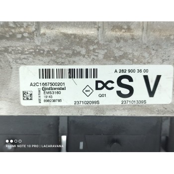 Recambio de centralita motor uce para renault megane iv berlina 5p business referencia OEM IAM 237102099S  