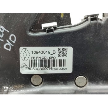 Recambio de cerradura puerta delantera derecha para renault megane iv berlina 5p business referencia OEM IAM 805023997R  