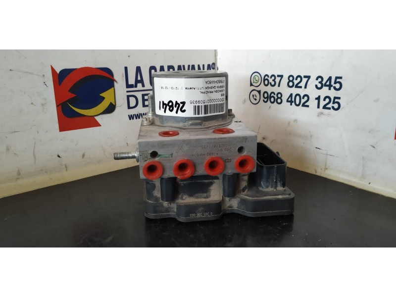 Recambio de abs para nissan qashqai (j11) acenta referencia OEM IAM 47660HW60A  