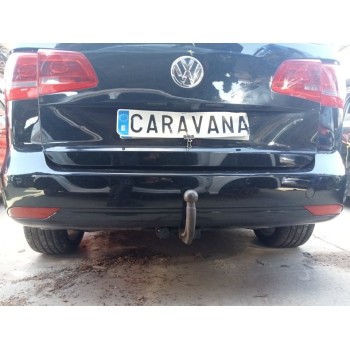 Recambio de paragolpes trasero para volkswagen touran (1t3) advance referencia OEM IAM 1T0807417M  