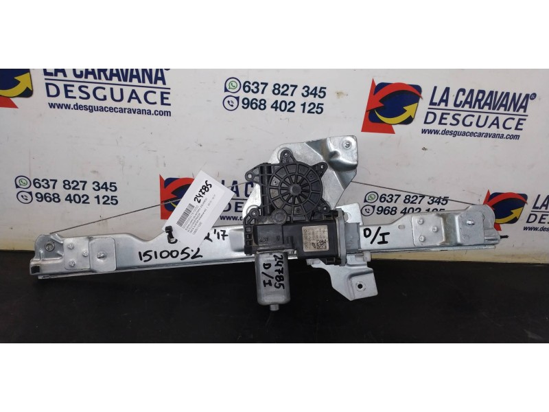 Recambio de elevalunas delantero izquierdo para dacia duster ambiance 4x2 referencia OEM IAM 128001102E  