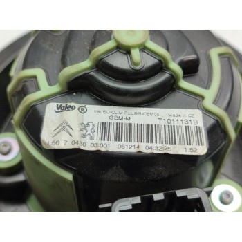 Recambio de ventilador calefaccion para citroën c4 lim. seduction referencia OEM IAM T101131B  