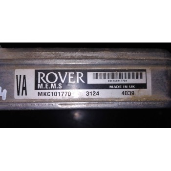 Recambio de centralita motor uce para mg serie 400 (xw) 414 si referencia OEM IAM MKC101770  