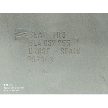 Recambio de elevalunas delantero izquierdo para seat cordoba berlina (6l2) fresh referencia OEM IAM 6L4837751CM  