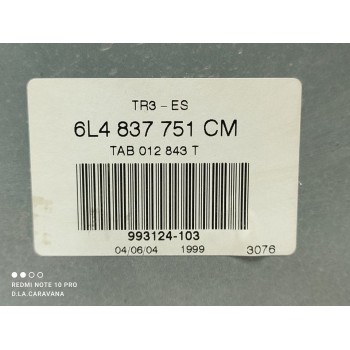 Recambio de elevalunas delantero izquierdo para seat cordoba berlina (6l2) fresh referencia OEM IAM 6L4837751CM  