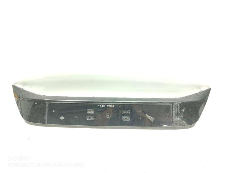 Recambio de moldura paragolpe delantera para peugeot 508 gt line referencia OEM IAM 9807873377  
