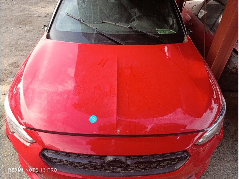 Recambio de capo para opel corsa f 40 aniversario referencia OEM IAM 9837498080  