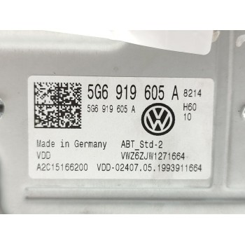 Recambio de pantalla multifuncion para volkswagen t-roc sport referencia OEM IAM 5G6919605A  